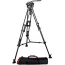 Tripode Manfrotto 501HDV 546BK Aluminio Max . 13.2 lbs max 165.4 cm Balanceo